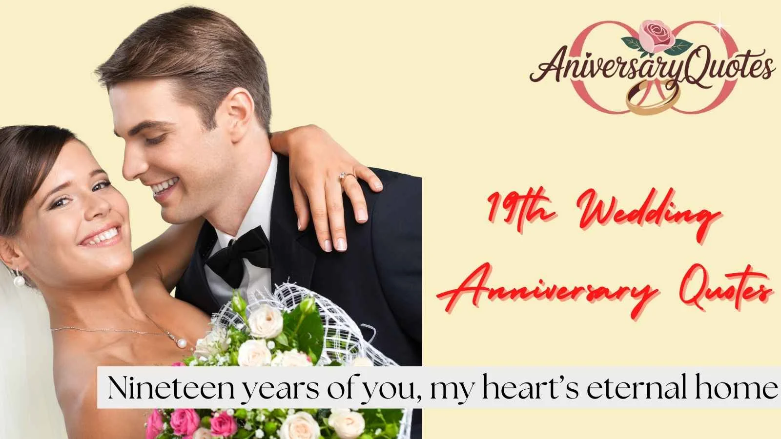19th Wedding Anniversary Quotes