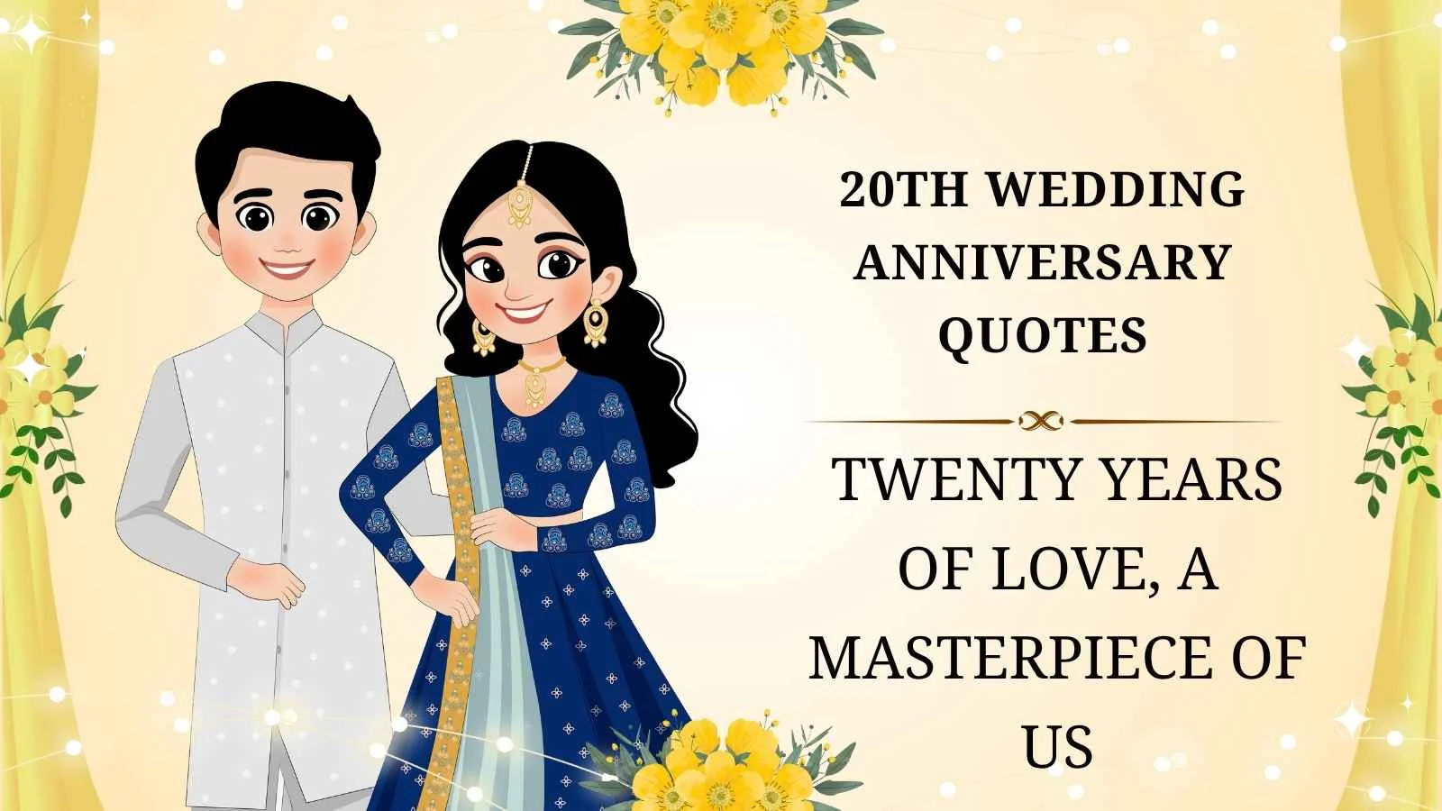 20th Wedding Anniversary Quotes