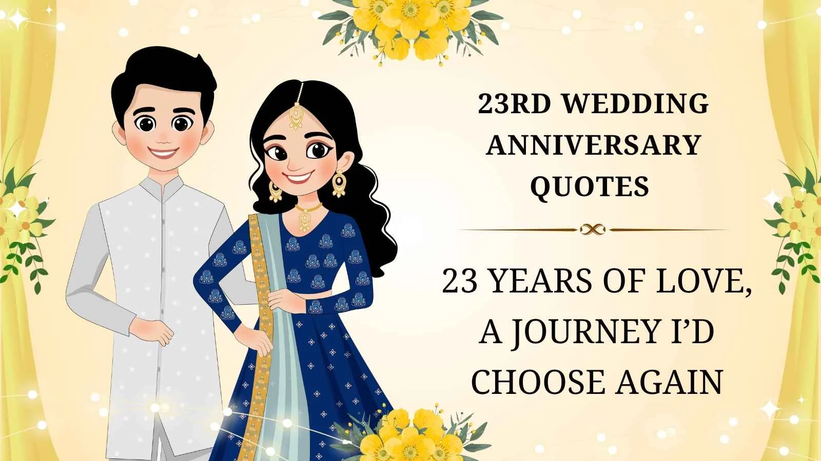 23rd Wedding Anniversary Quotes