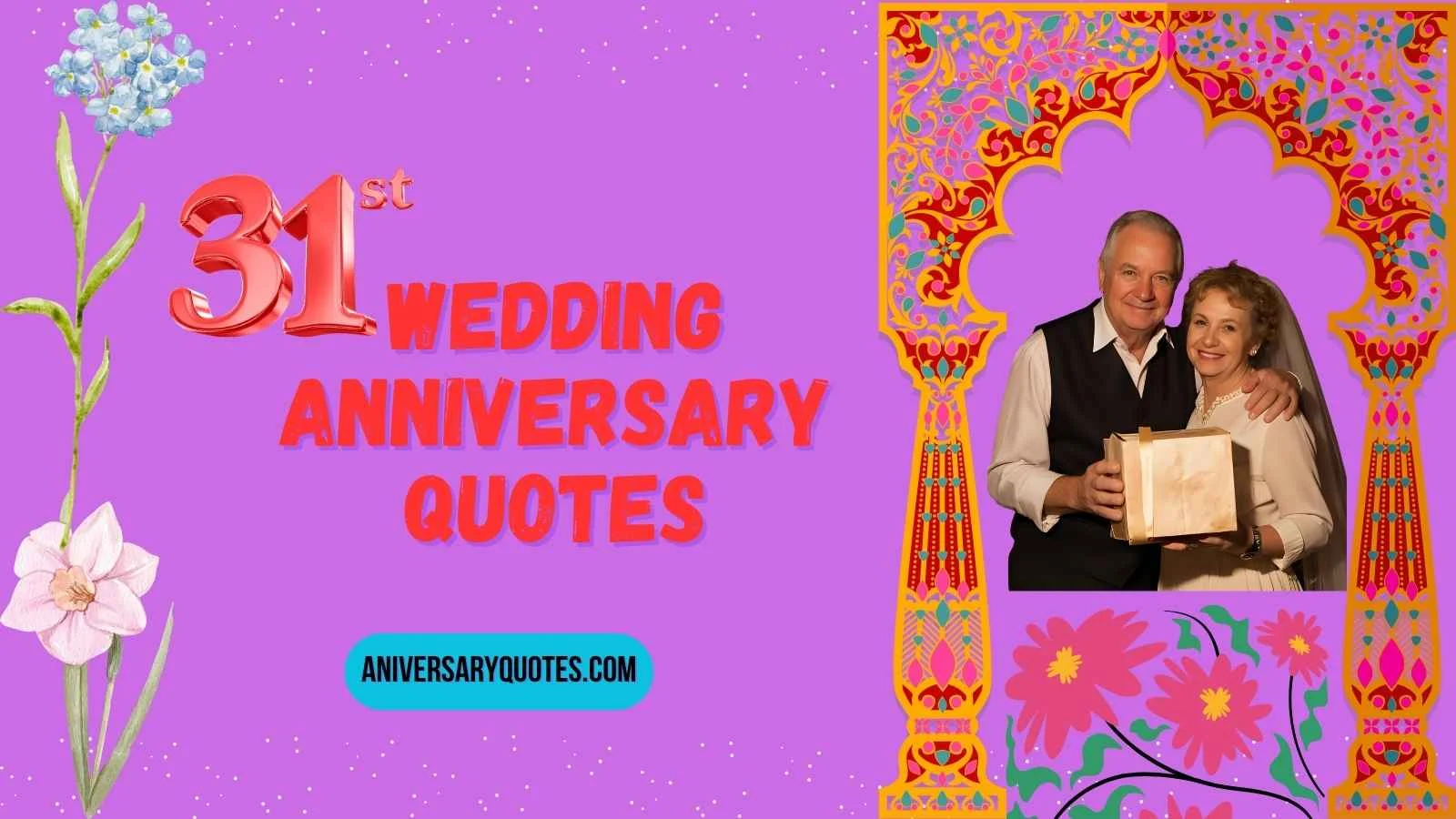 31st Wedding Anniversary Quotes
