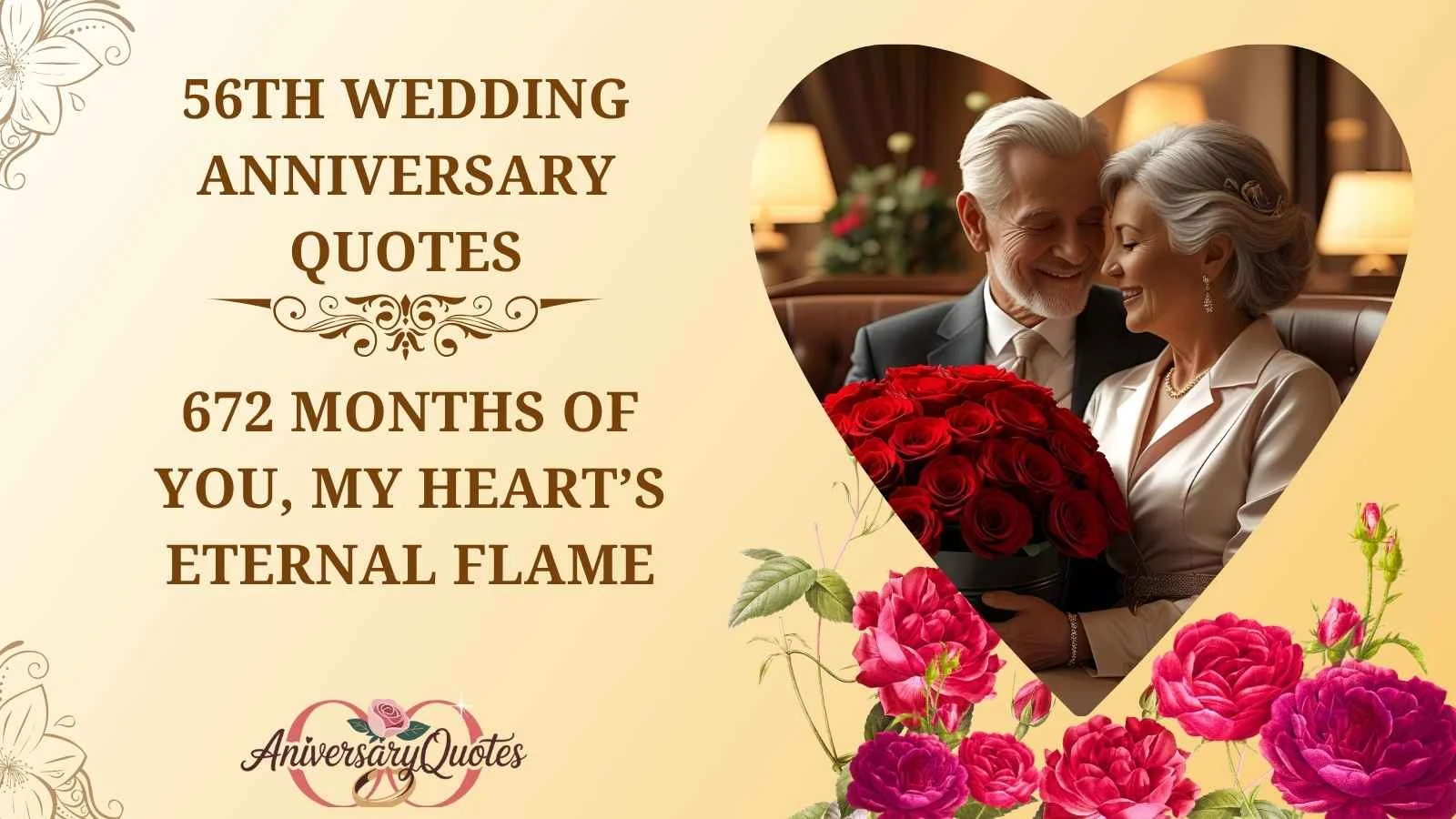 56th Wedding Anniversary Quotes