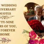 59th Wedding Anniversary Quotes