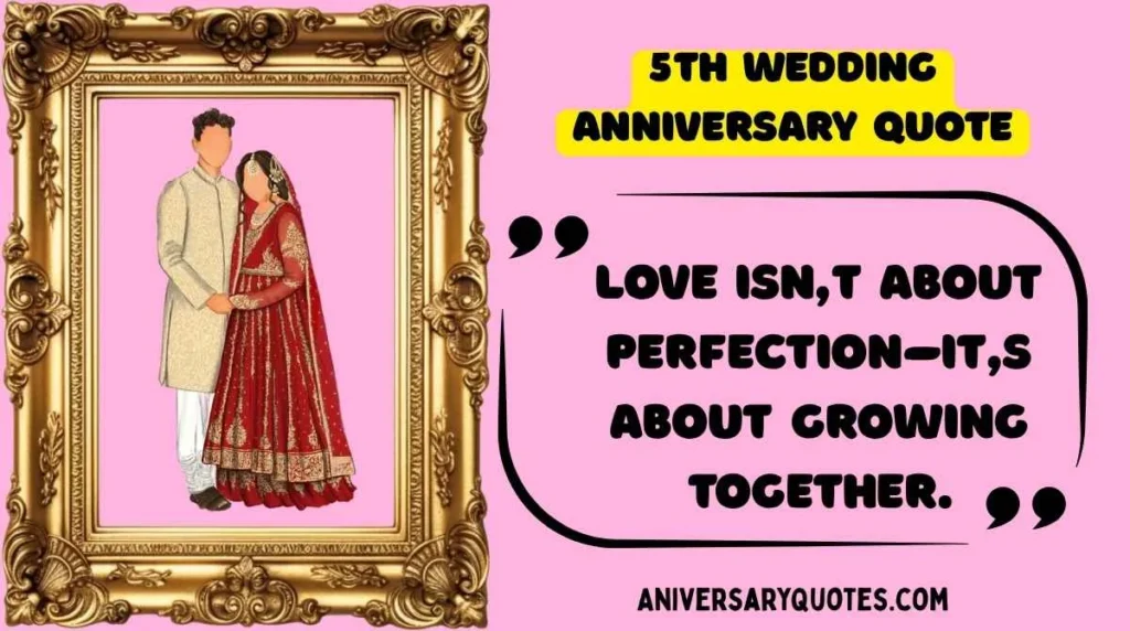 Inspirational 5th Anniversary Quotes