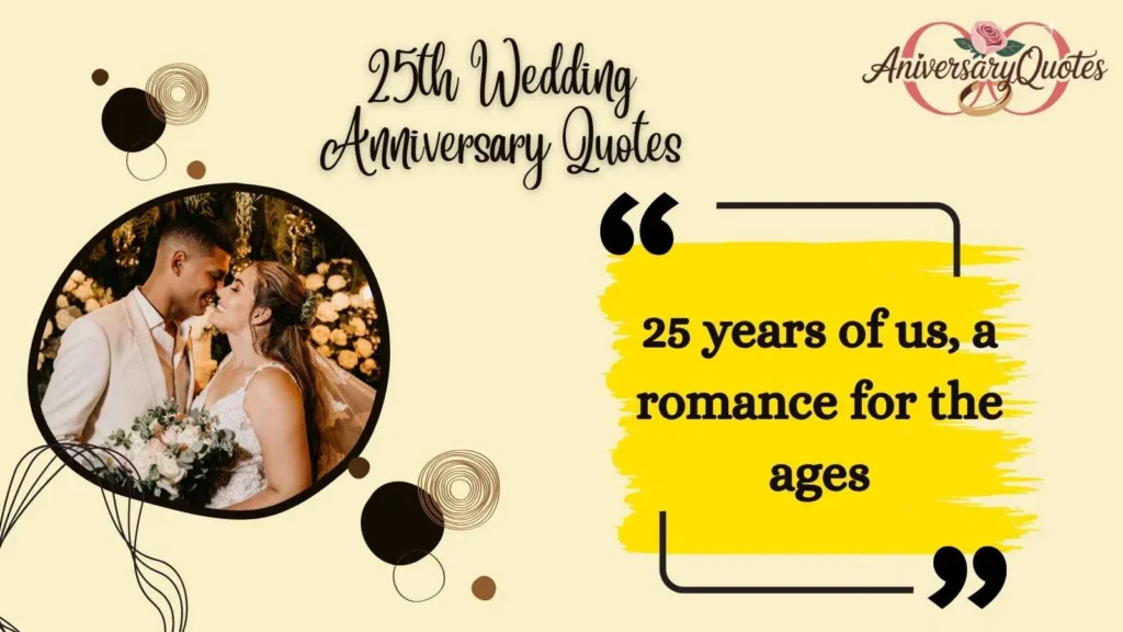 Romantic Silver Anniversary Captions