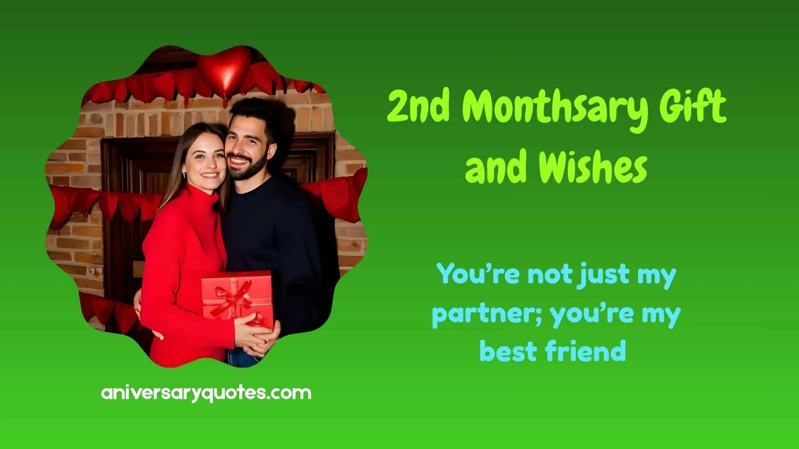 2nd Monthsary Gift and Wishes
