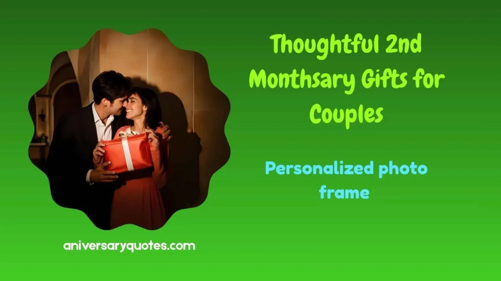 Thoughtful 2nd Monthsary Gifts for Couples