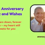 47th Anniversary Gift and Wishes