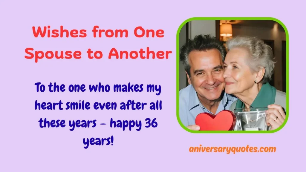Wishes from One Spouse to Another